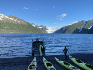 kayaking glaciers