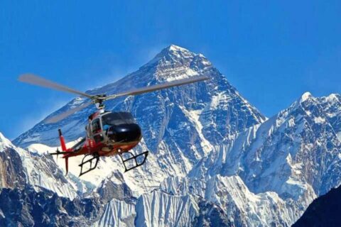 Mt Everest helicopter